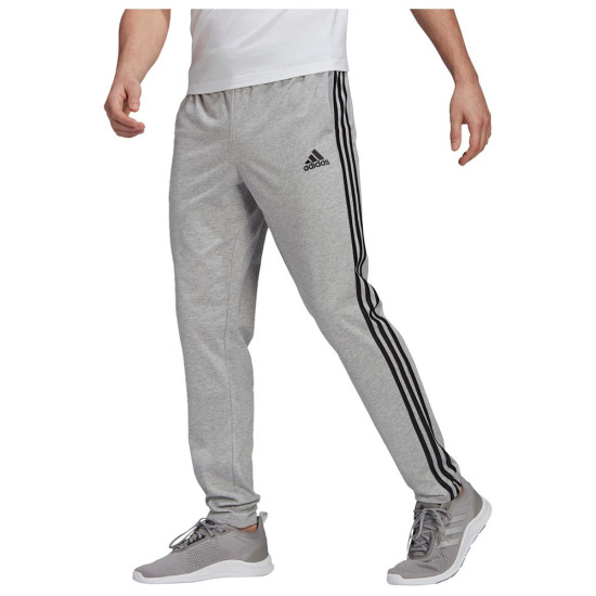 Adidas Ανδρικό παντελόνι φόρμας Essentials Single Jersey Tapered 3S